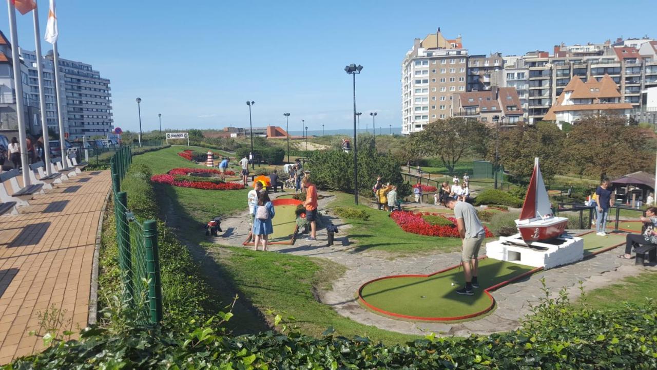 Nieuw App Met Tuin En Terras, Gratis Parking, Aan Zee, Vlakbij Brugge Apartment Duinbergen Luaran gambar