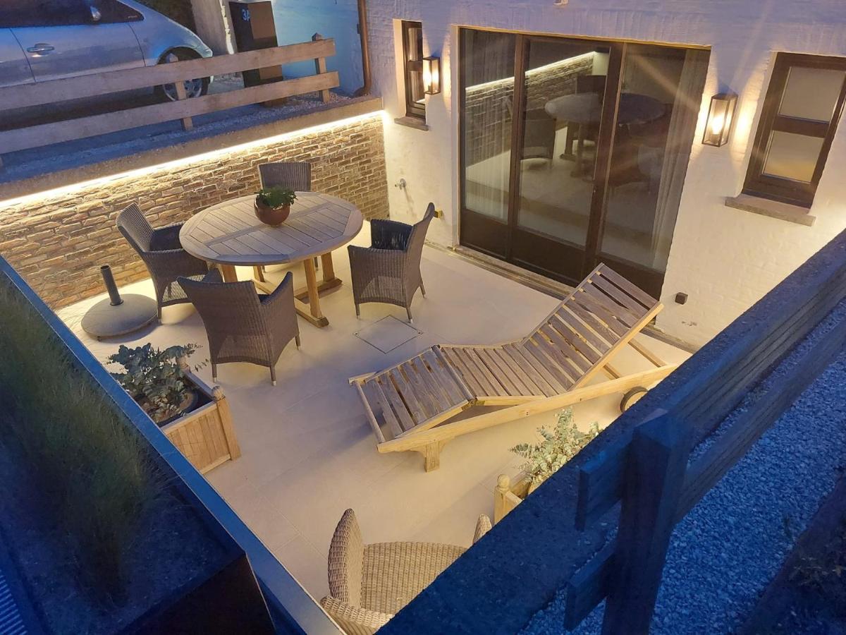 Nieuw App Met Tuin En Terras, Gratis Parking, Aan Zee, Vlakbij Brugge Apartment Duinbergen Luaran gambar