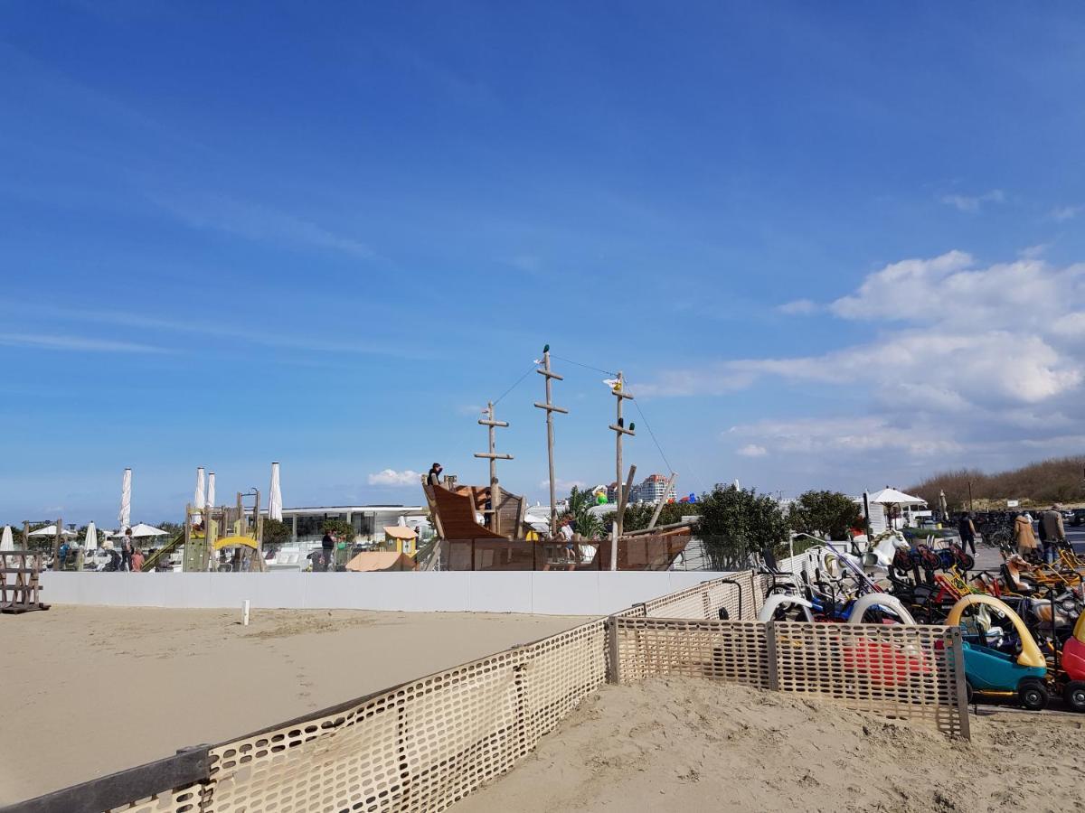 Nieuw App Met Tuin En Terras, Gratis Parking, Aan Zee, Vlakbij Brugge Apartment Duinbergen Luaran gambar